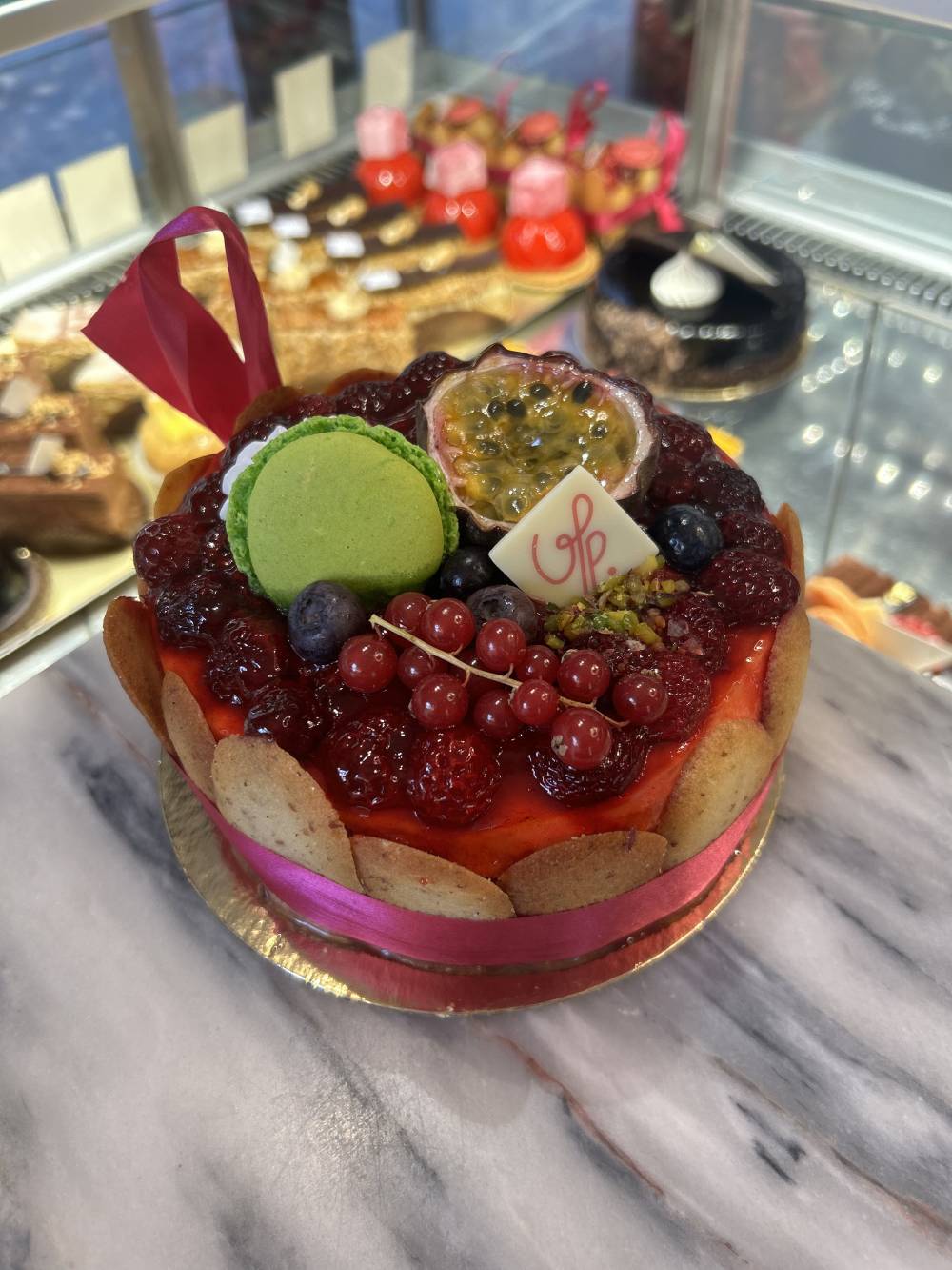 Gâteau d'anniversaire à Embrun